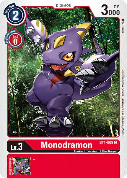 Monodramon [BT01-03A - BT1-009 C]