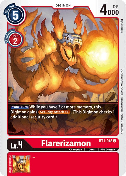 Flarerizamon [BT01-03A - BT1-018 C]