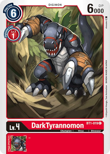DarkTyrannomon [BT01-03A - BT1-019 C]