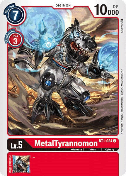 MetalTyrannomon [BT01-03A - BT1-024 C]
