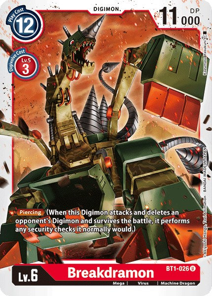 Breakdramon [BT01-03A - BT1-026 U]