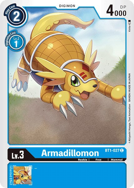 Armadillomon - BT1-027 [BT01-03A - BT1-027 C]