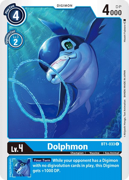 Dolphmon [BT01-03A - BT1-033 C]