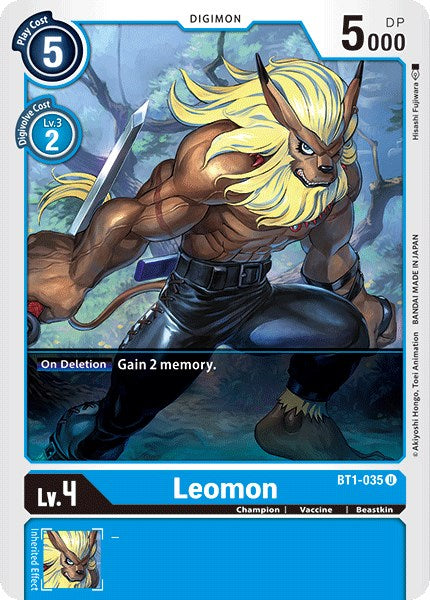 Leomon [BT01-03A - BT1-035 U]