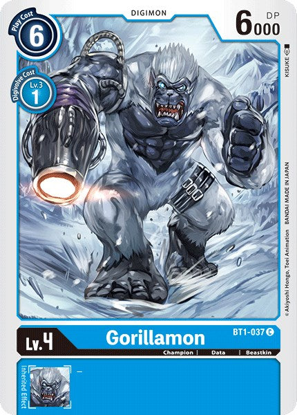 Gorillamon [BT01-03A - BT1-037 C]