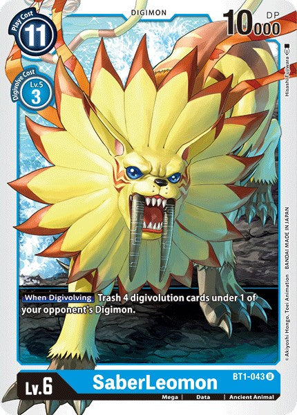 SaberLeomon [BT01-03A - BT1-043 U]