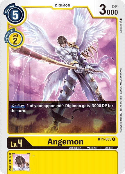 Angemon - BT1-055 [BT01-03A - BT1-055 R]