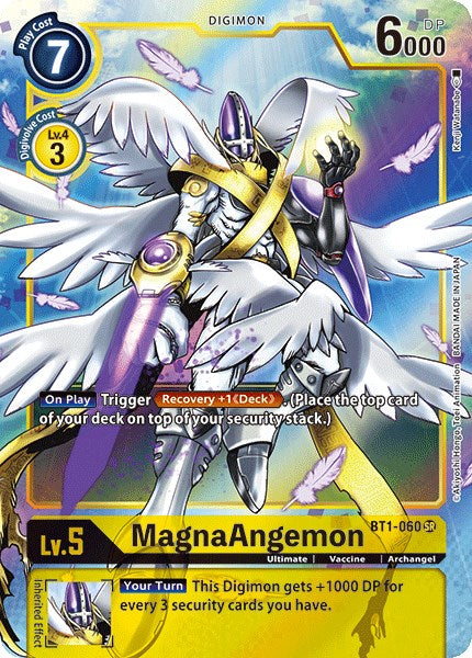 MagnaAngemon (Alternate Art) [BT01-03A - BT1-060 SR]