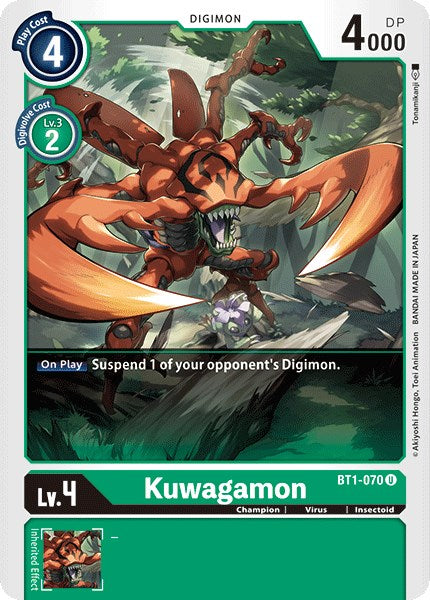 Kuwagamon [BT01-03A - BT1-070 U]