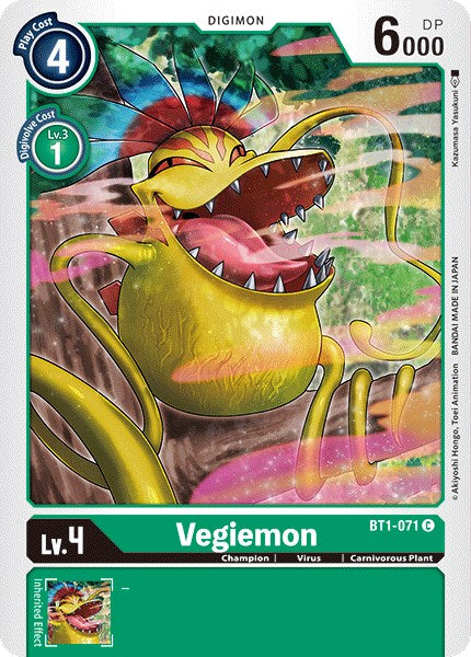 Vegiemon [BT01-03A - BT1-071 C]