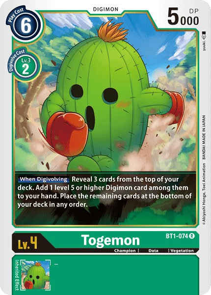 Togemon [BT01-03A - BT1-074 R]