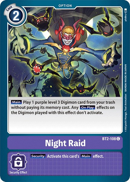 Night Raid [BT01-03A - BT2-108 C]