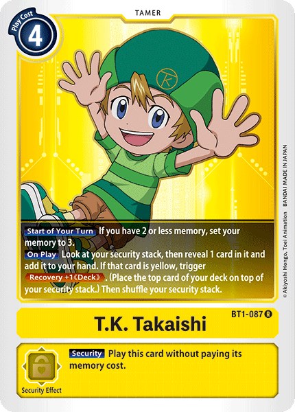 T.K. Takaishi [BT01-03A - BT1-087 R]