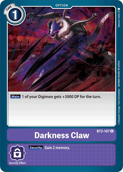 Darkness Claw [BT01-03A - BT2-107 U]
