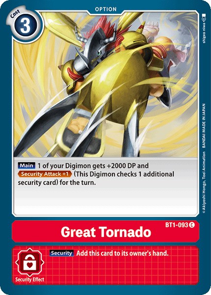 Great Tornado [BT01-03A - BT1-093 C]