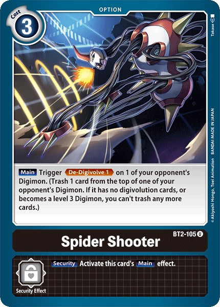 Spider Shooter [BT01-03A - BT2-105 U]