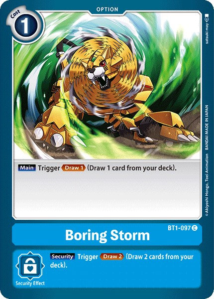 Boring Storm [BT01-03A - BT1-097 C]