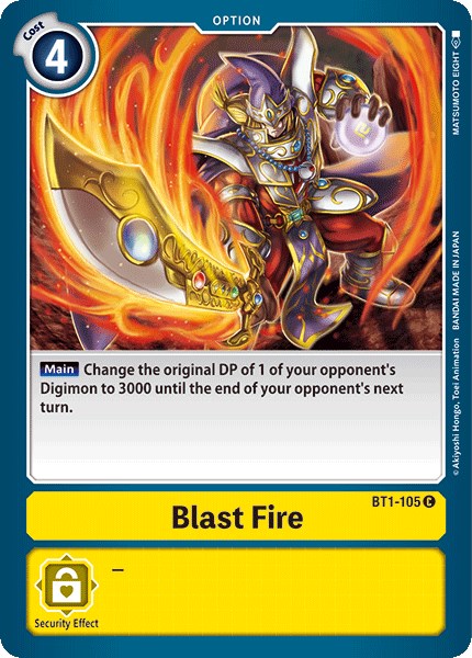 Blast Fire [BT01-03A - BT1-105 C]