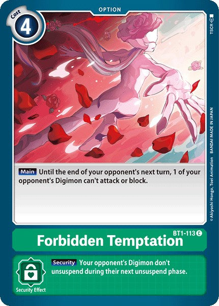 Forbidden Temptation [BT01-03A - BT1-113 C]
