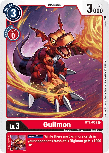Guilmon [BT01-03A - BT2-009 C]