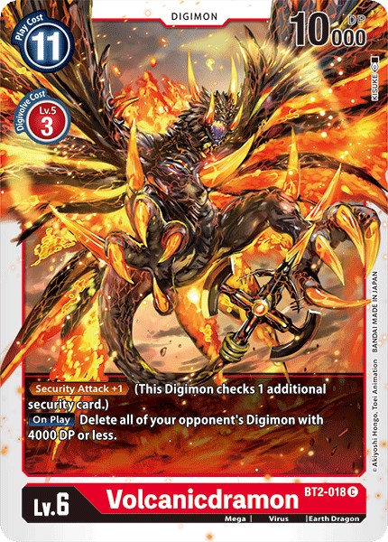 Volcanicdramon [BT01-03A - BT2-018 C]