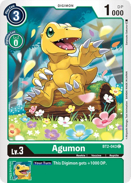 Agumon - BT2-043 [BT01-03A - BT2-043 C]