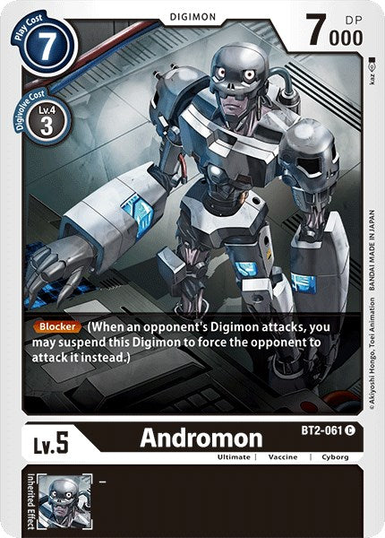 Andromon [BT01-03A - BT2-061 C]
