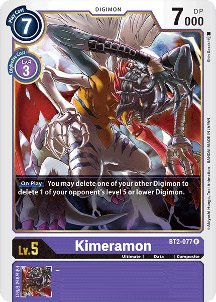 Kimeramon [BT01-03A - BT2-077 R]