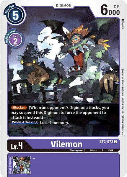 Vilemon [BT01-03A - BT2-072 C]