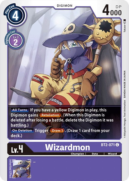 Wizardmon [BT01-03A - BT2-071 C]