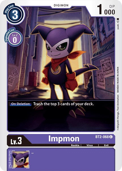 Impmon [BT01-03A - BT2-068 C]