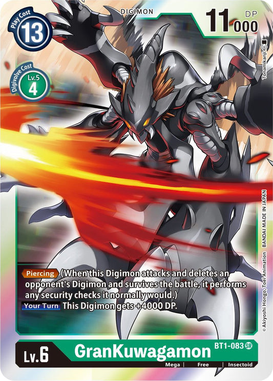 GranKuwagamon [BT01-03B - BT1-083 SR]