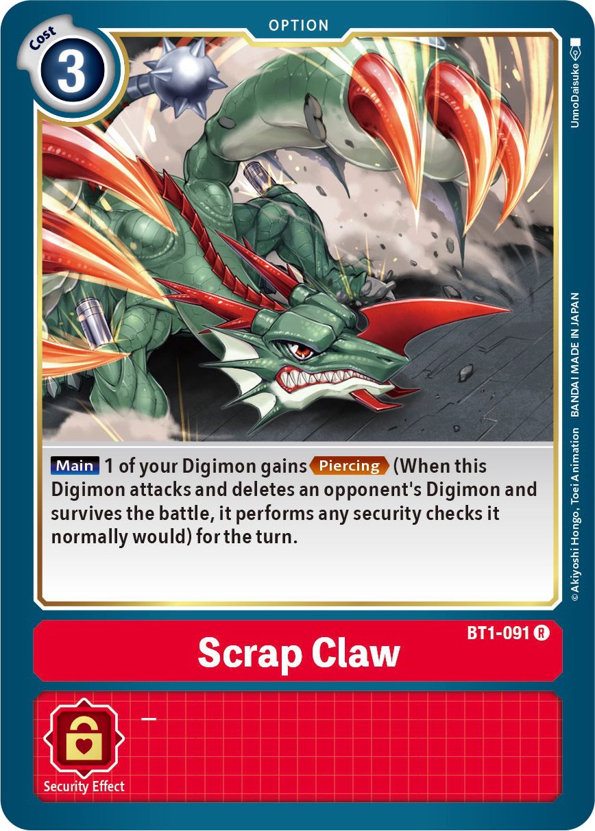 Scrap Claw [BT01-03B - BT1-091 R]