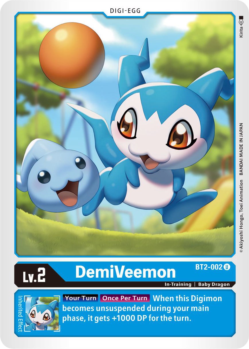 DemiVeemon - BT2-002 [BT01-03B - BT2-002 U]