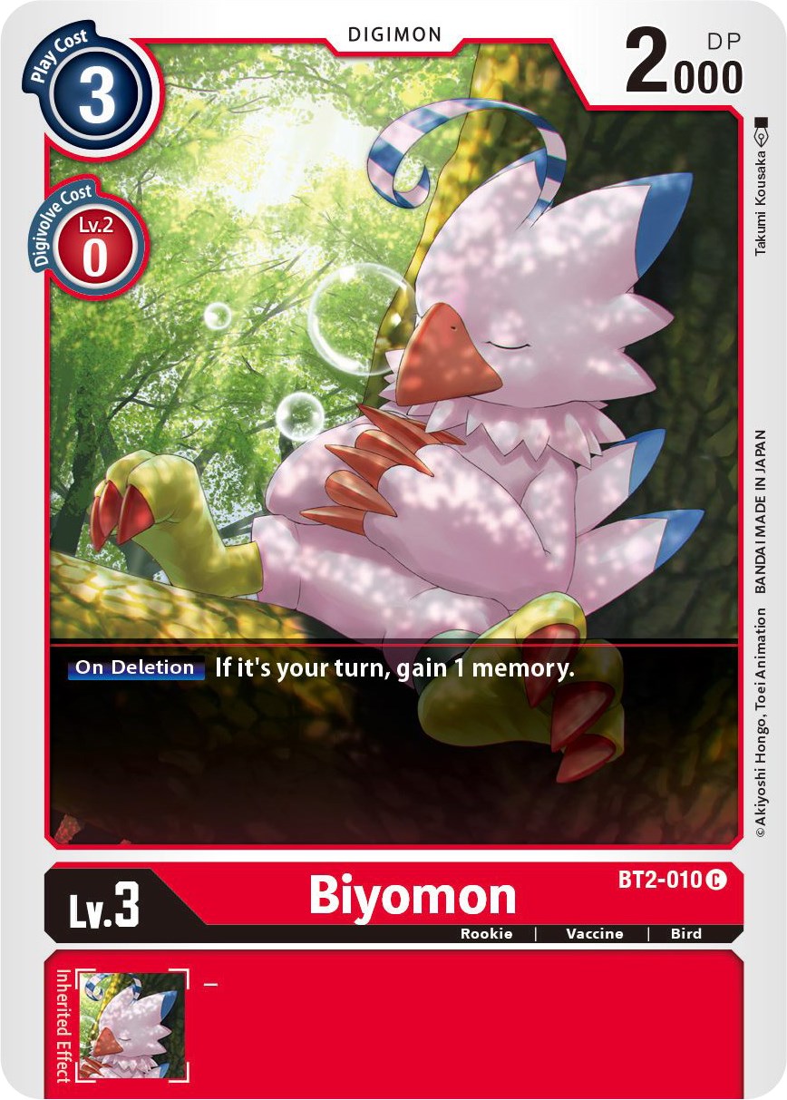 Biyomon - BT2-010 [BT01-03B - BT2-010 C]