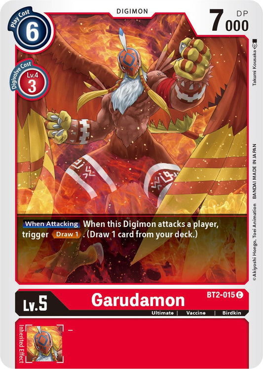 Garudamon - BT2-015 [BT01-03B - BT2-015 C]