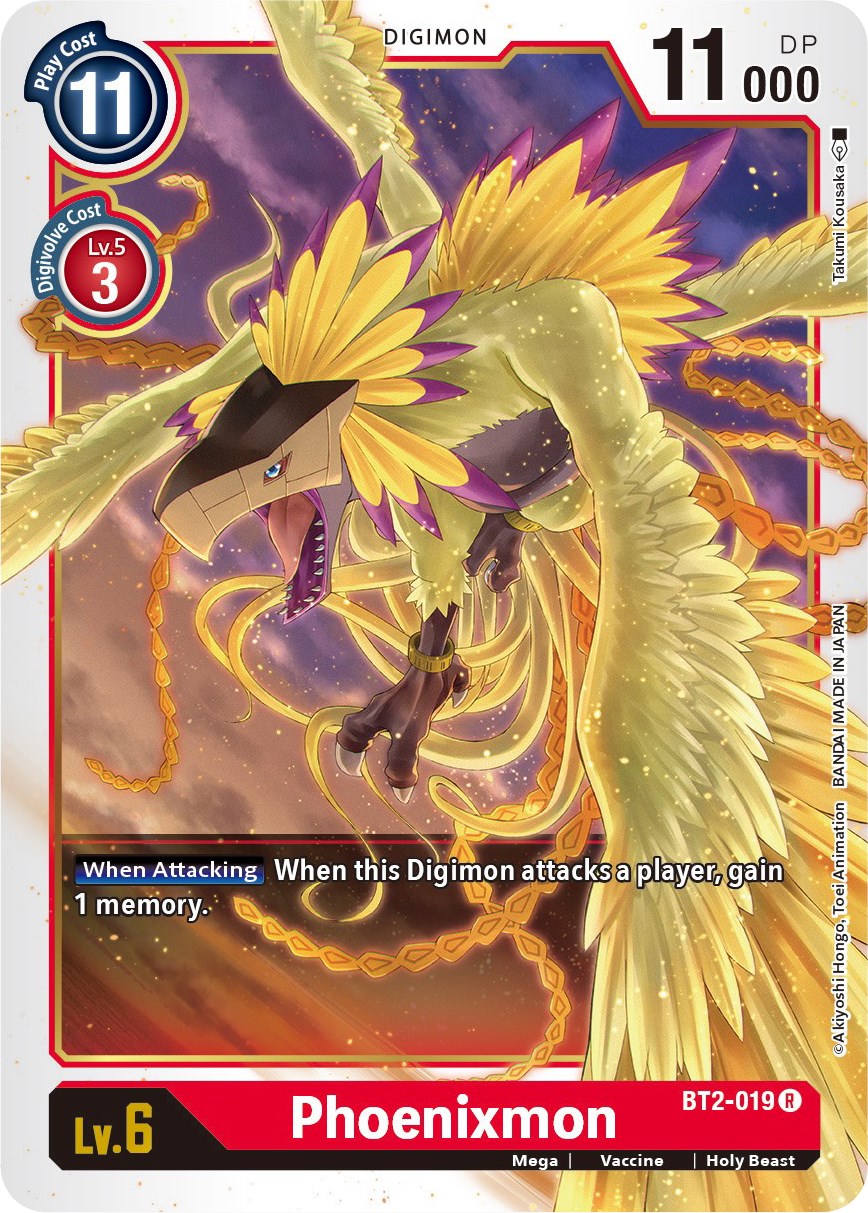 Phoenixmon [BT01-03B - BT2-019 R]