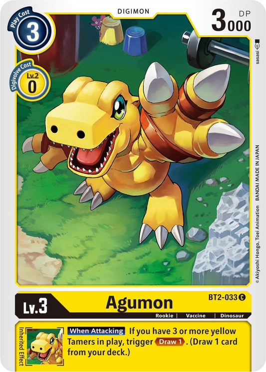 Agumon - BT2-033 [BT01-03B - BT2-033 C]