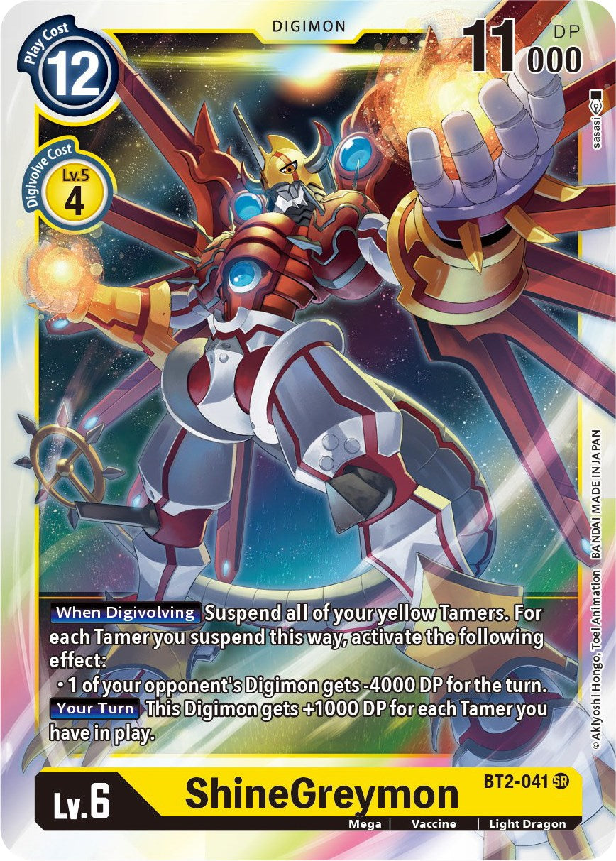 ShineGreymon [BT01-03B - BT2-041 SR]