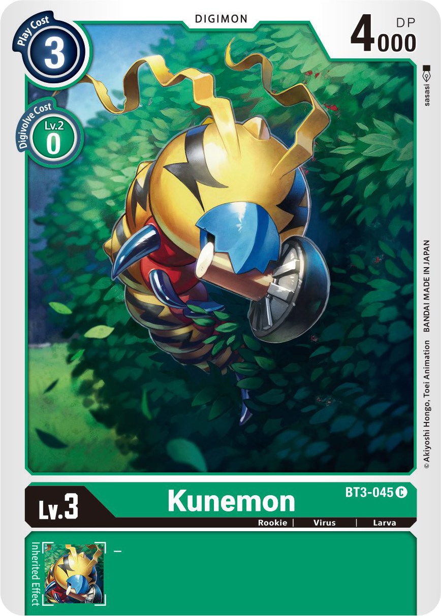 Kunemon [BT01-03B - BT3-045 C]