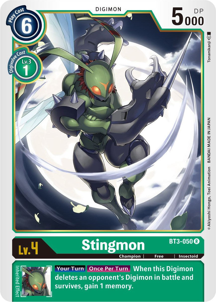 Stingmon [BT01-03B - BT3-050 R]