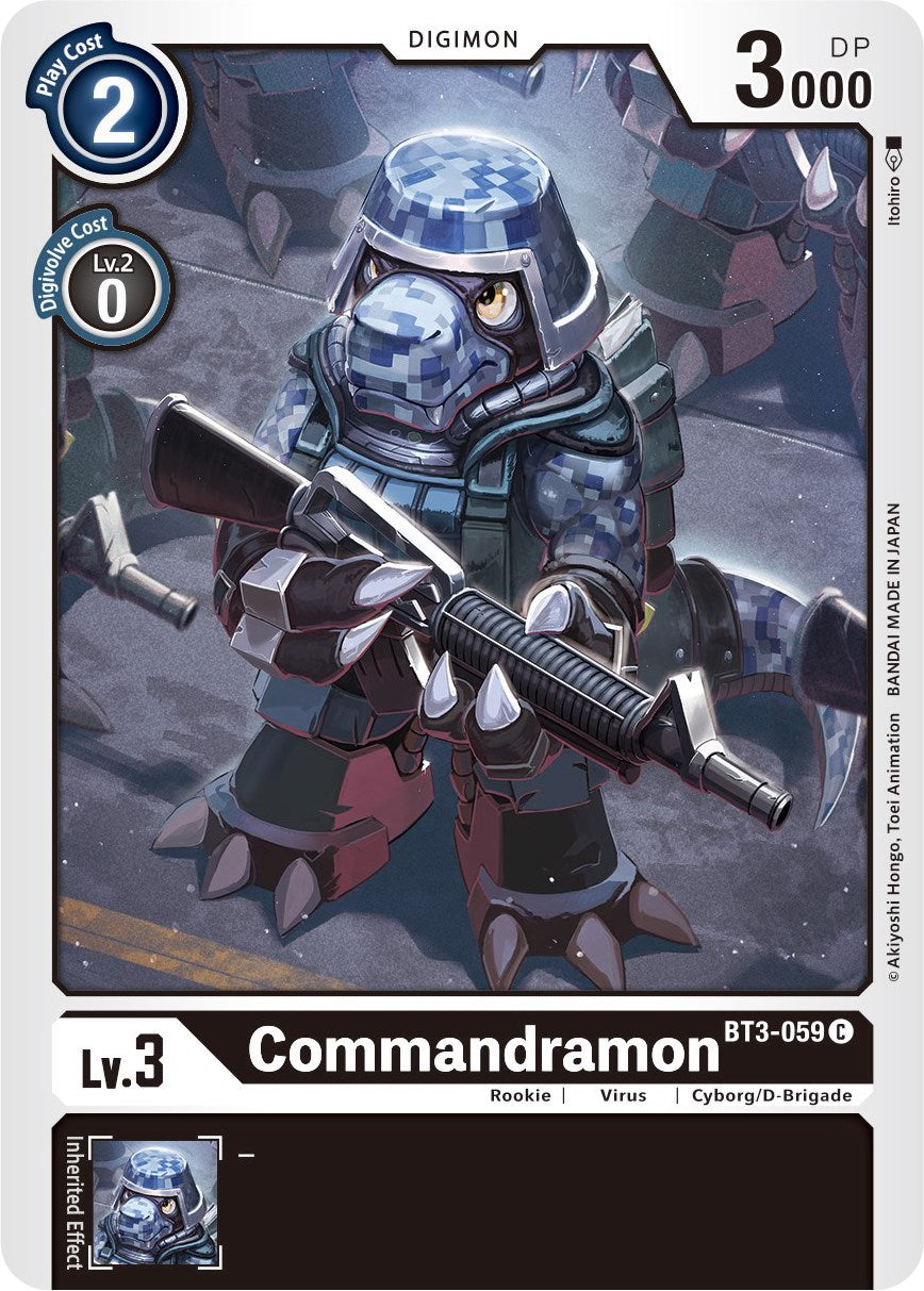Commandramon [BT01-03B - BT3-059 C]