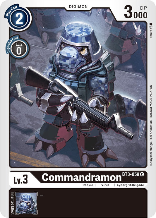 Commandramon [BT01-03B - BT3-059 C]