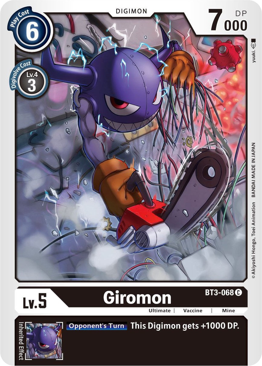 Giromon [BT01-03B - BT3-068 C]
