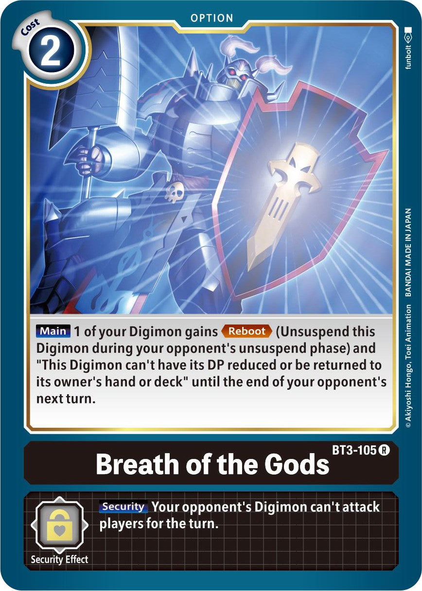 Breath of the Gods [BT01-03B - BT3-105 R]
