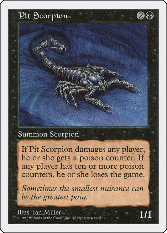 Pit Scorpion [5ED - N/A]
