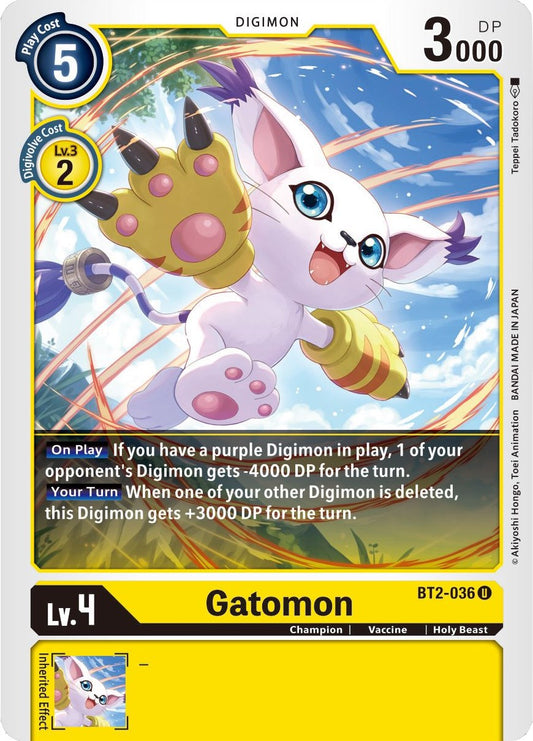 Gatomon - BT2-036 [BT01-03B - BT2-036 U]