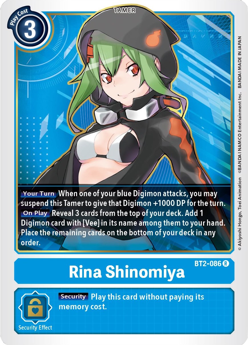 Rina Shinomiya [BT01-03B - BT2-086 R]