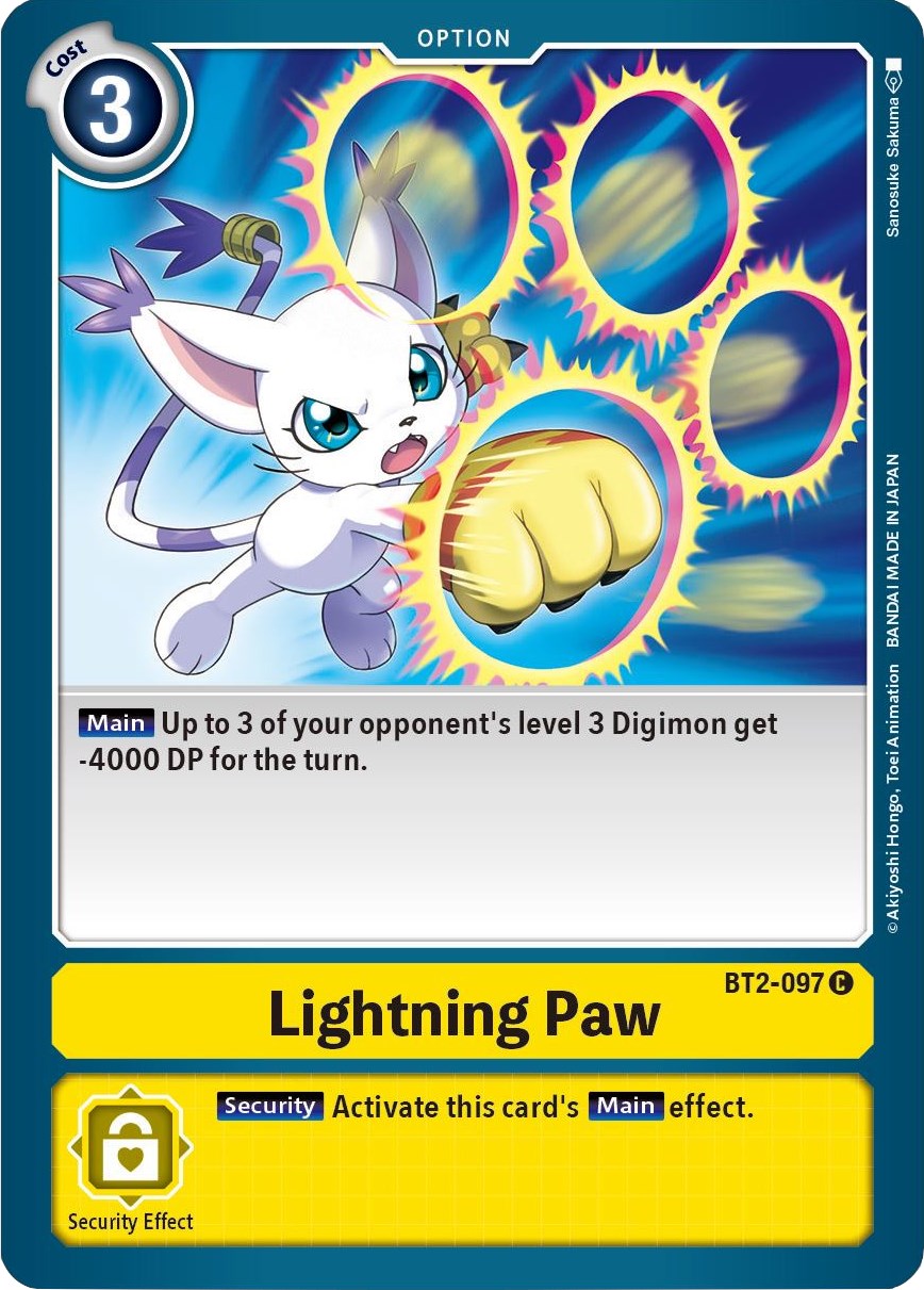 Lightning Paw [BT01-03B - BT2-097 C]