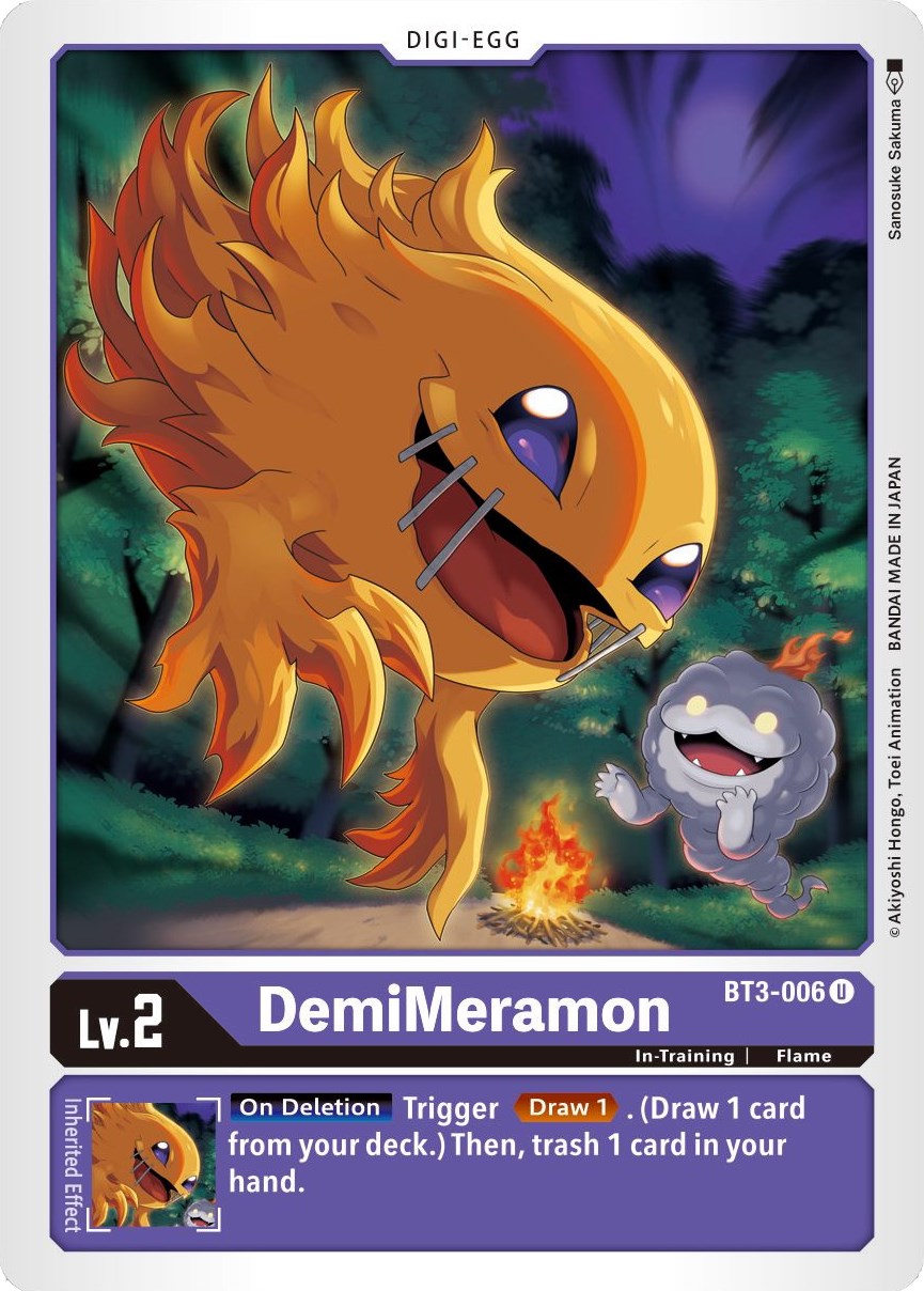 DemiMeramon [BT01-03B - BT3-006 U]